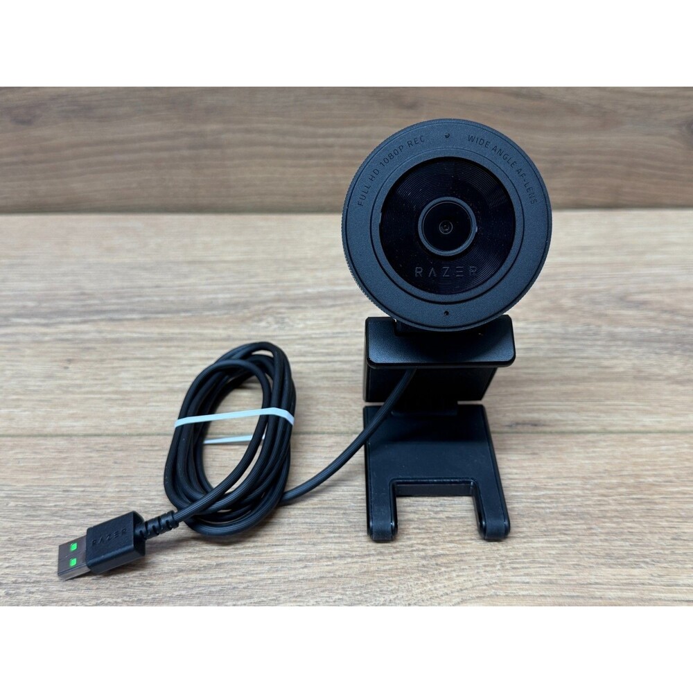 Razer Kiyo X 1080p Full HD Webcam w/ Auto-Focus RZ19-0417 USB 2.0 - Works Great!
